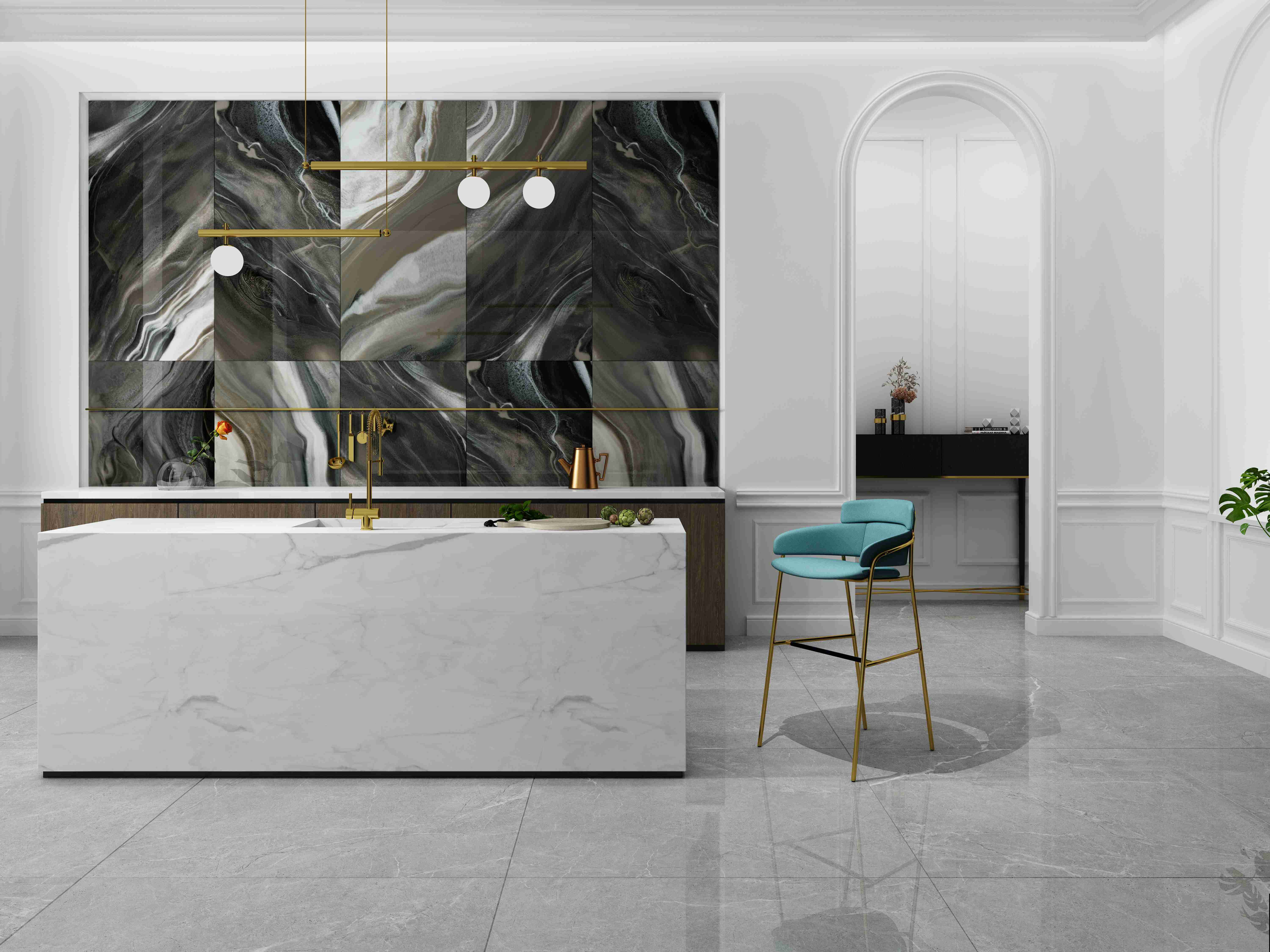 Gạch lát nền xương đá - 900x900mm