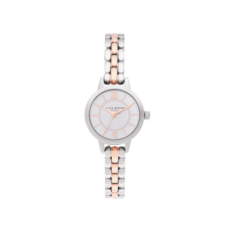 ĐỒNG HỒ OLIVIA BURTON WONDERLAND SILVER & ROSE GOLD