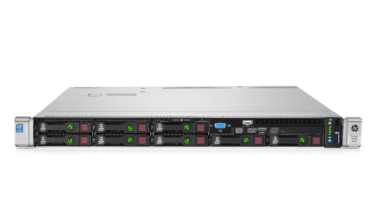 HPE Proliant DL360 Gen9 (Xeon E5-2620v3 6 Core, 32GB RAM)