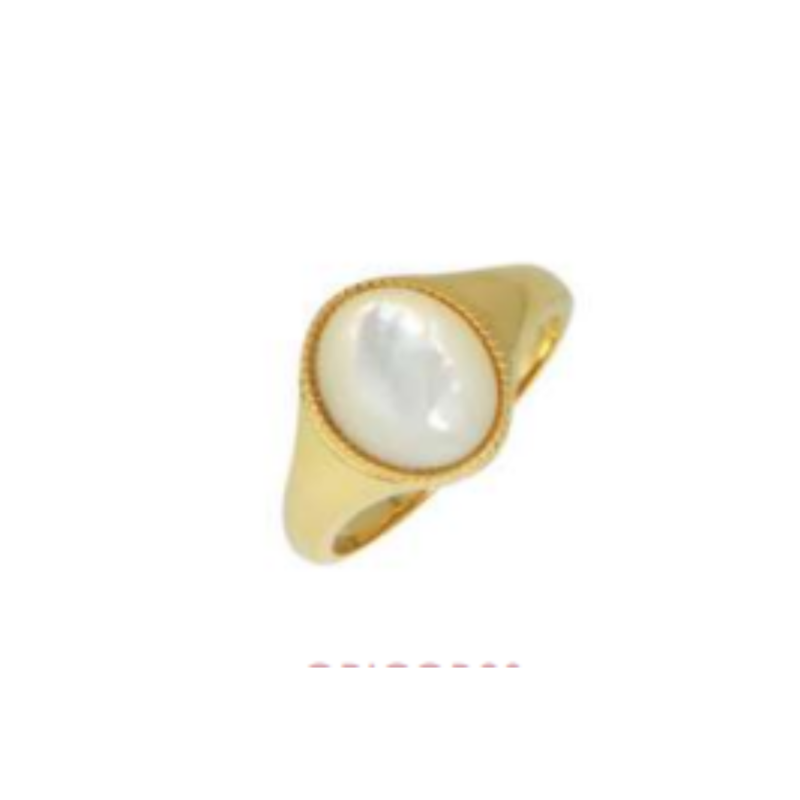 Nhẫn Classic Pearl Signet