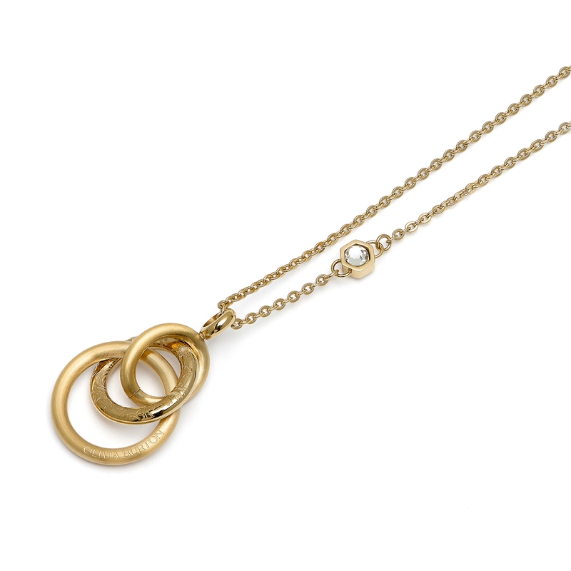 Encircle Gold  Pendant Necklace