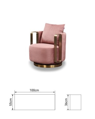 GHẾ SOFA ĐƠN NHẬP KHẨU CAO CẤP Q912 - 70-74-68cm