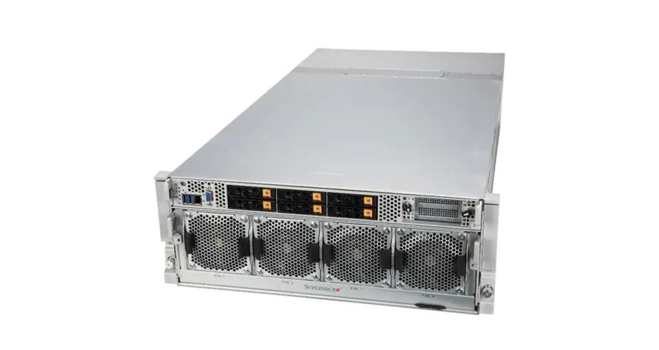 AI Server Supermicro AS-4124GO-NART GPU NVIDIA  A100
