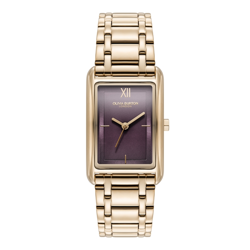 23mm Grove Midnight Plum & Rose Gold Bracelet Watch 