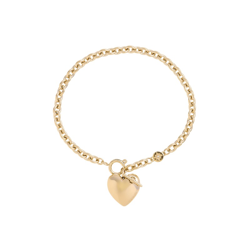 Classic Knot Heart Bracelet