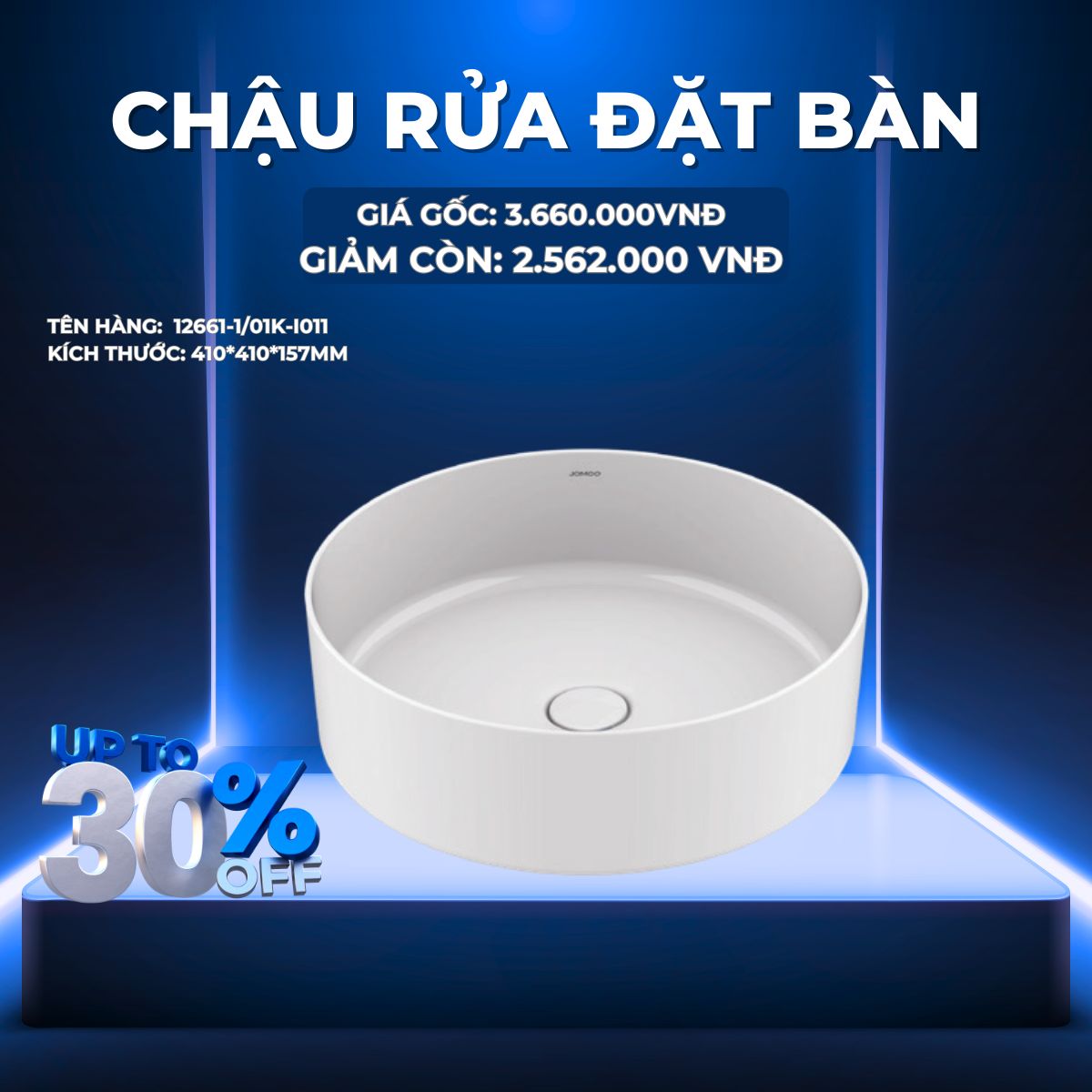 CHẬU RỬA ĐẶT BÀN - 12661-1/01K-I011