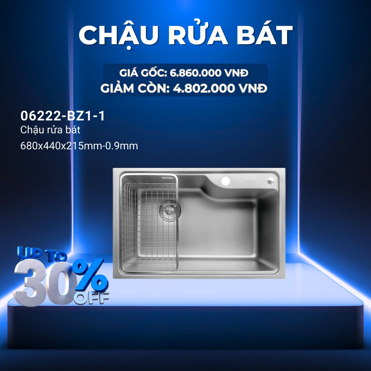 CHẬU RỬA BÁT JOMOO 06222-BZ1-1