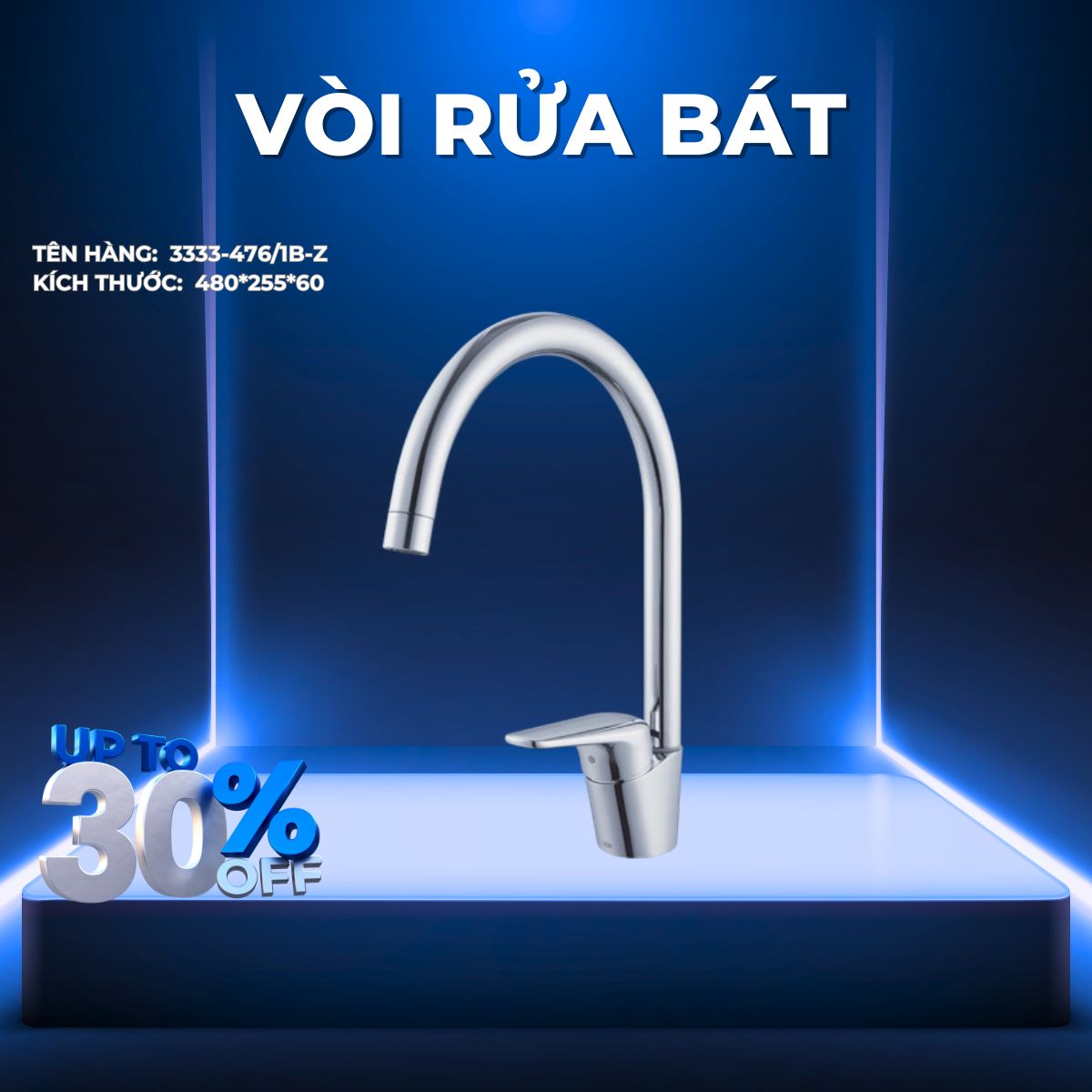 VÒI RỬA BÁT JOMOO 3333-476/1B-Z