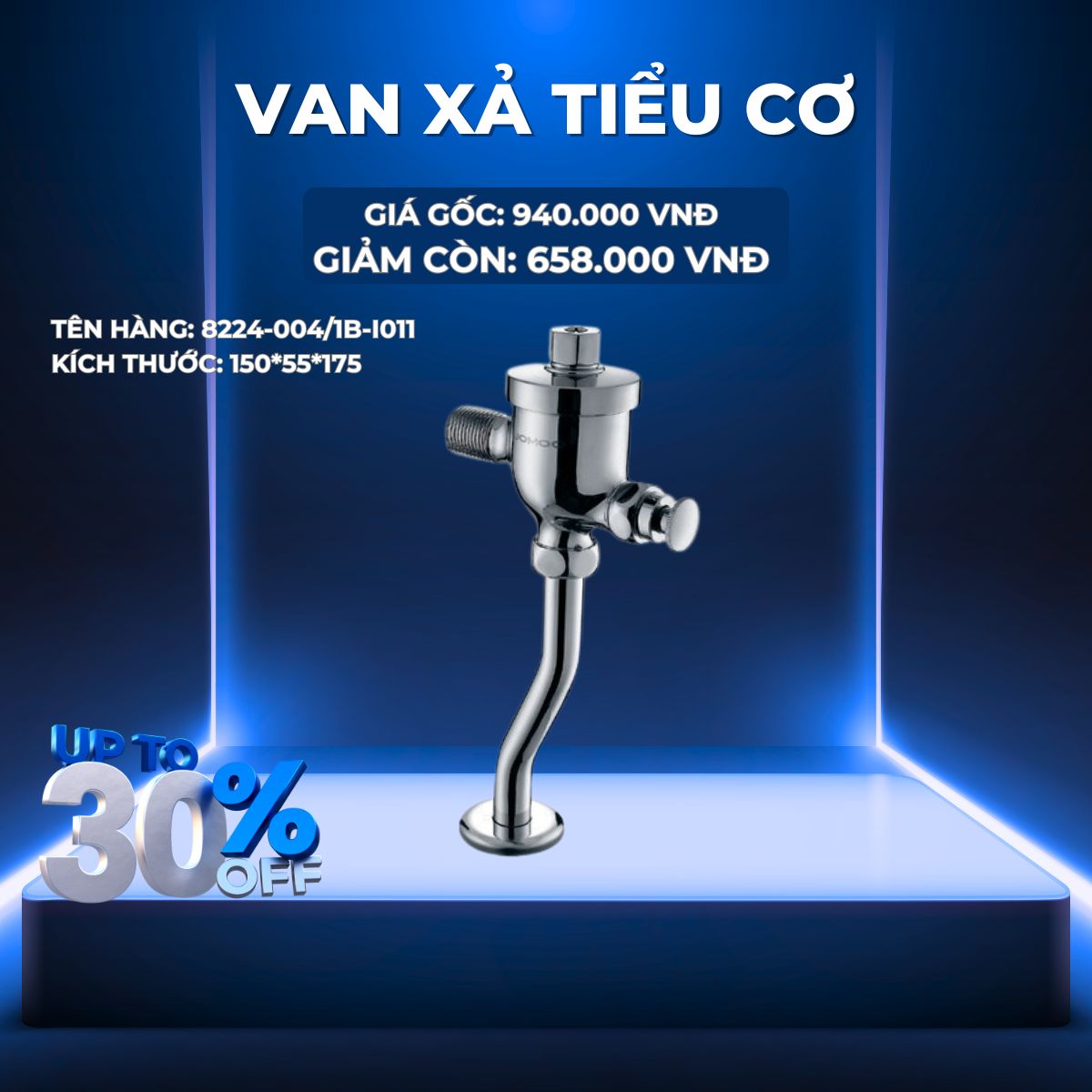 VAN XẢ TIỂU CƠ JOMOO 8224-004/1B-I011