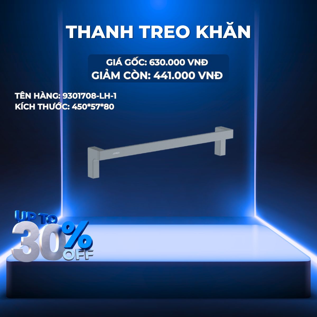 THANH TREO KHĂN JOMOO 9301708-LH-1