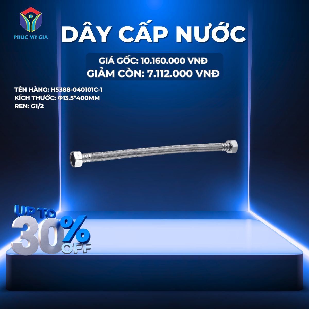 DÂY CẤP NƯỚC JOMOO H5388-040101C-1
