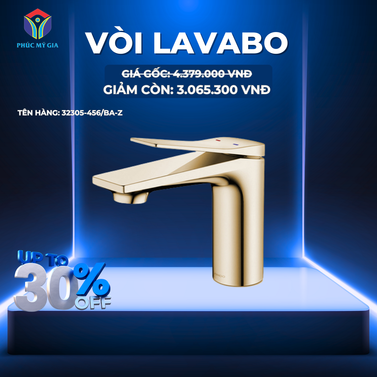 VÒI LAVABO JOMOO 32305-456/BA-Z