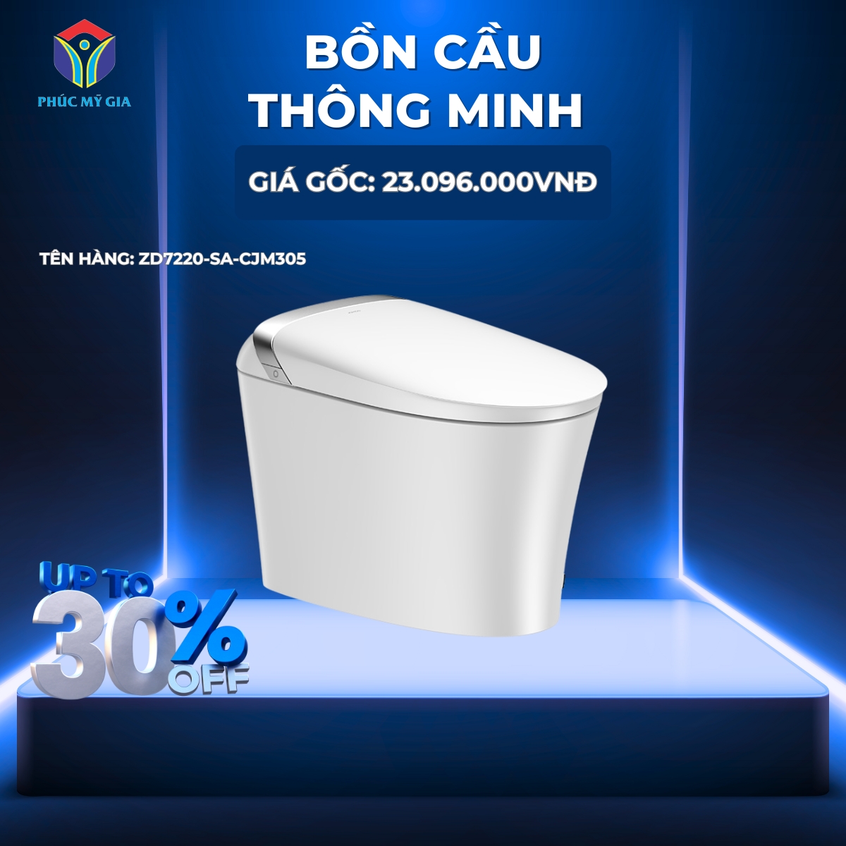 BỒN CẦU THÔNG MINH - ZD7220-SA-CJM305