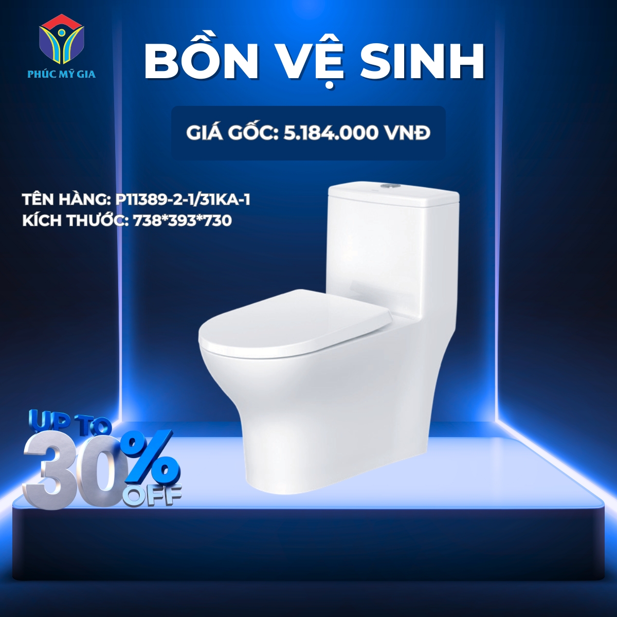 BỒN CẦU 1 KHỐI - P11389-2-1/31KA-1