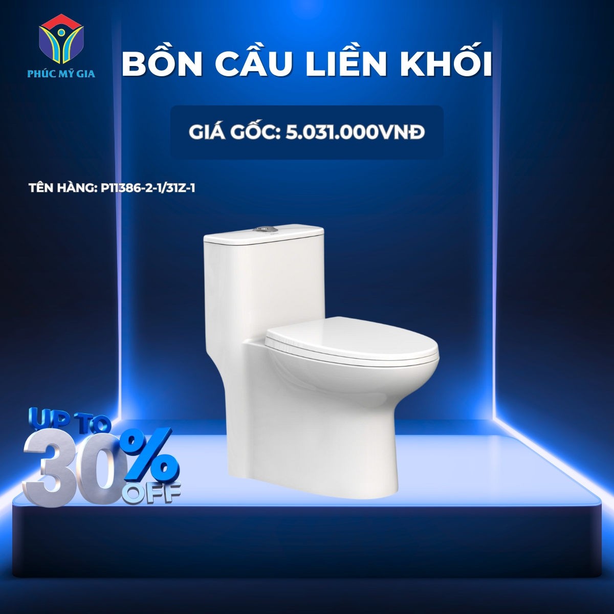 BỒN CẦU 1 KHỐI - P11386-2-1/31Z-1