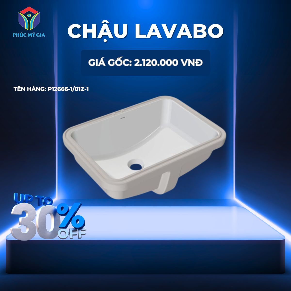 CHẬU LAVABO - P12666-1/01Z-1