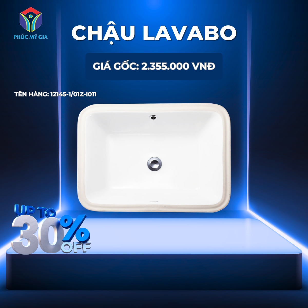 CHẬU LAVABO JOMOO - 12145-1/01Z-I011