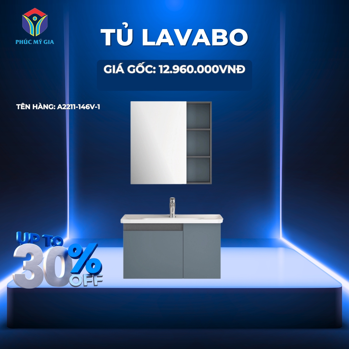 TỦ LAVABO JOMOO - A2211-146V-1