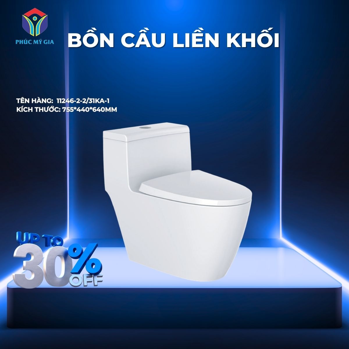 BỒN CẦU 1 KHỐI - 11246-2-2/31KA-1