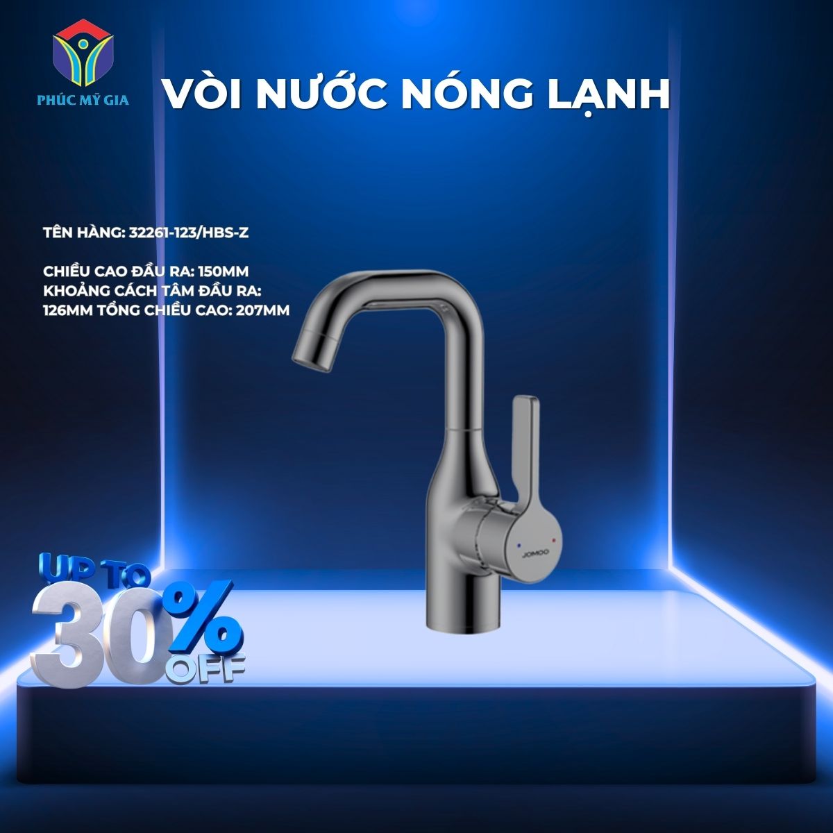 VÒI LAVABO NÓNG LẠNH - 32261-123/HBS-Z