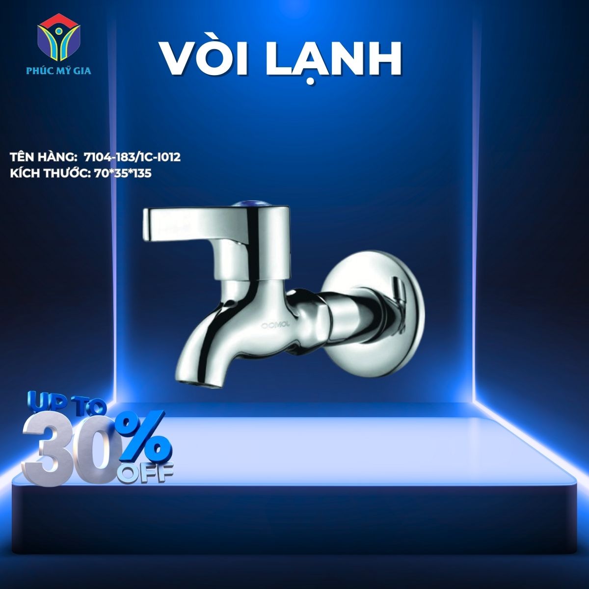 Vòi lạnh JOMOO 7104-183/1C-I012