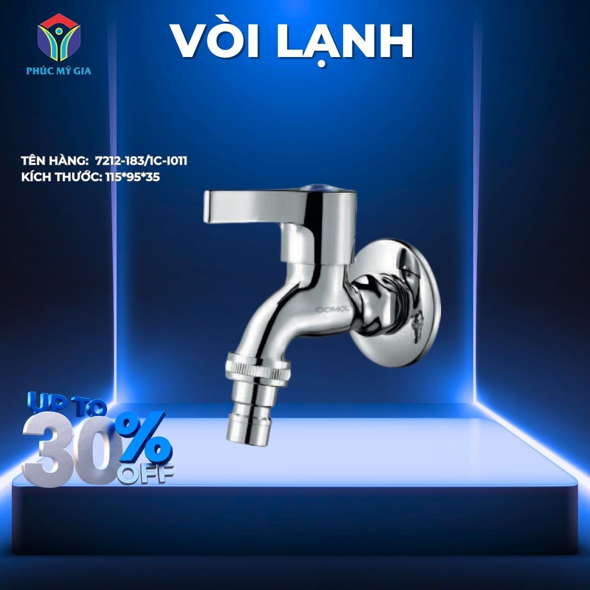 VÒI LẠNH JOMOO 7212-183/1C-I011