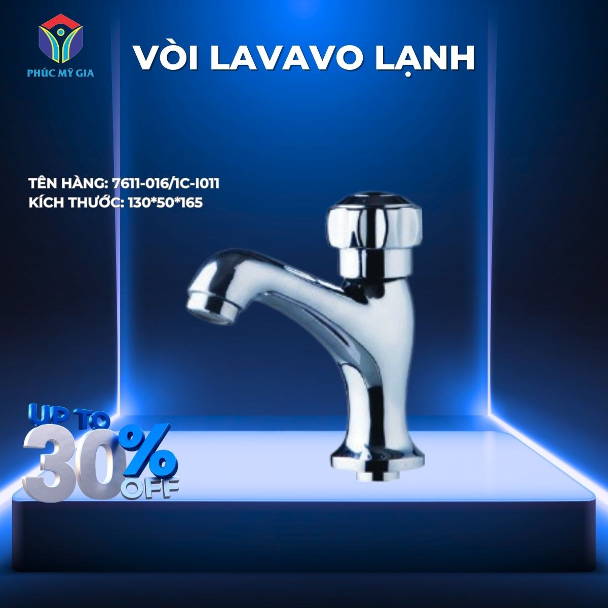 VÒI LAVABO LẠNH JOMOO 7611-016/1C-I011