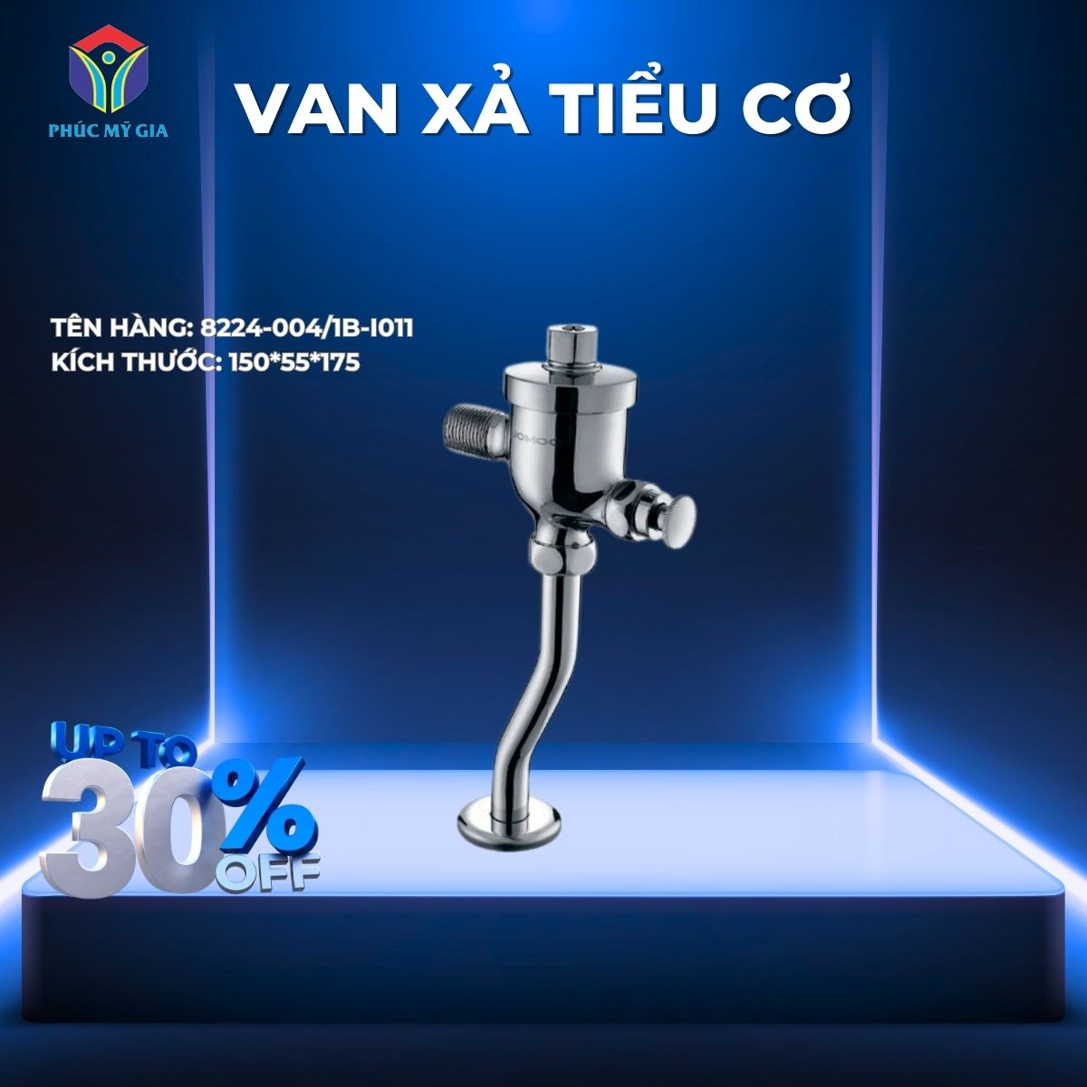 VAN XẢ TIỂU CƠ JOMOO 8224-004/1B-I011