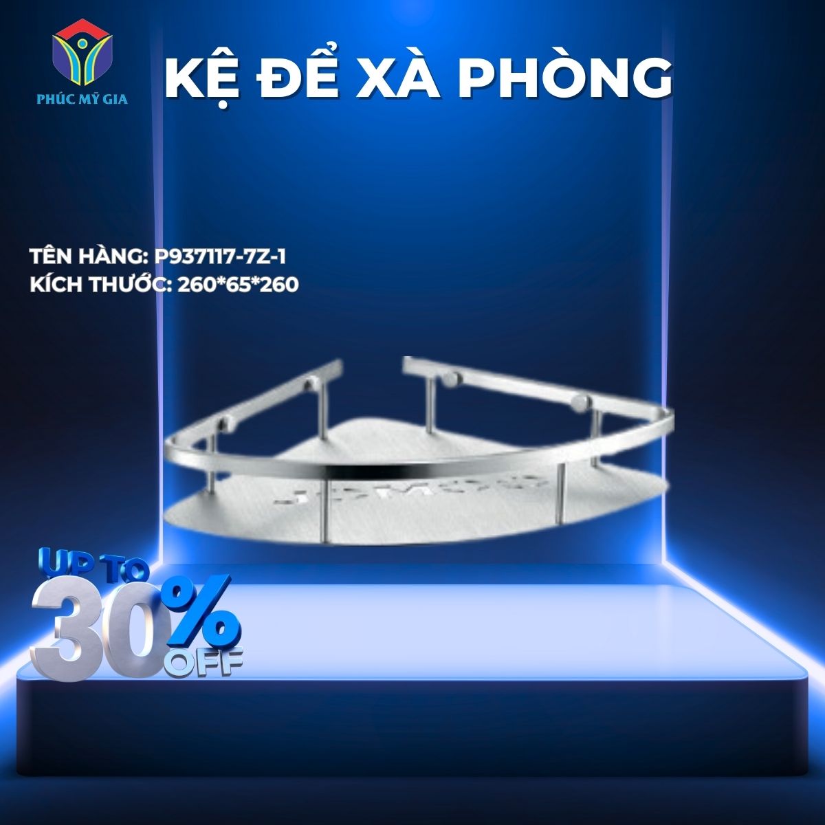 KỆ ĐỂ XÀ PHÒNG JOMOO P937117-7Z-1