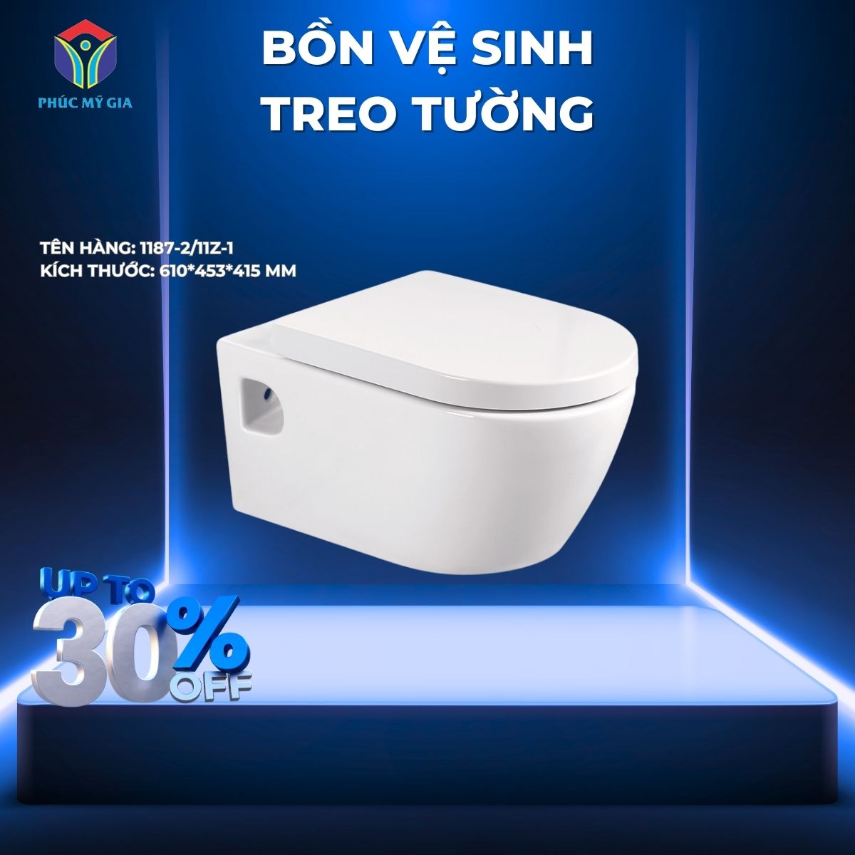 BỒN CẦU TREO TƯỜNG JOMOO 1187-2/11Z-1