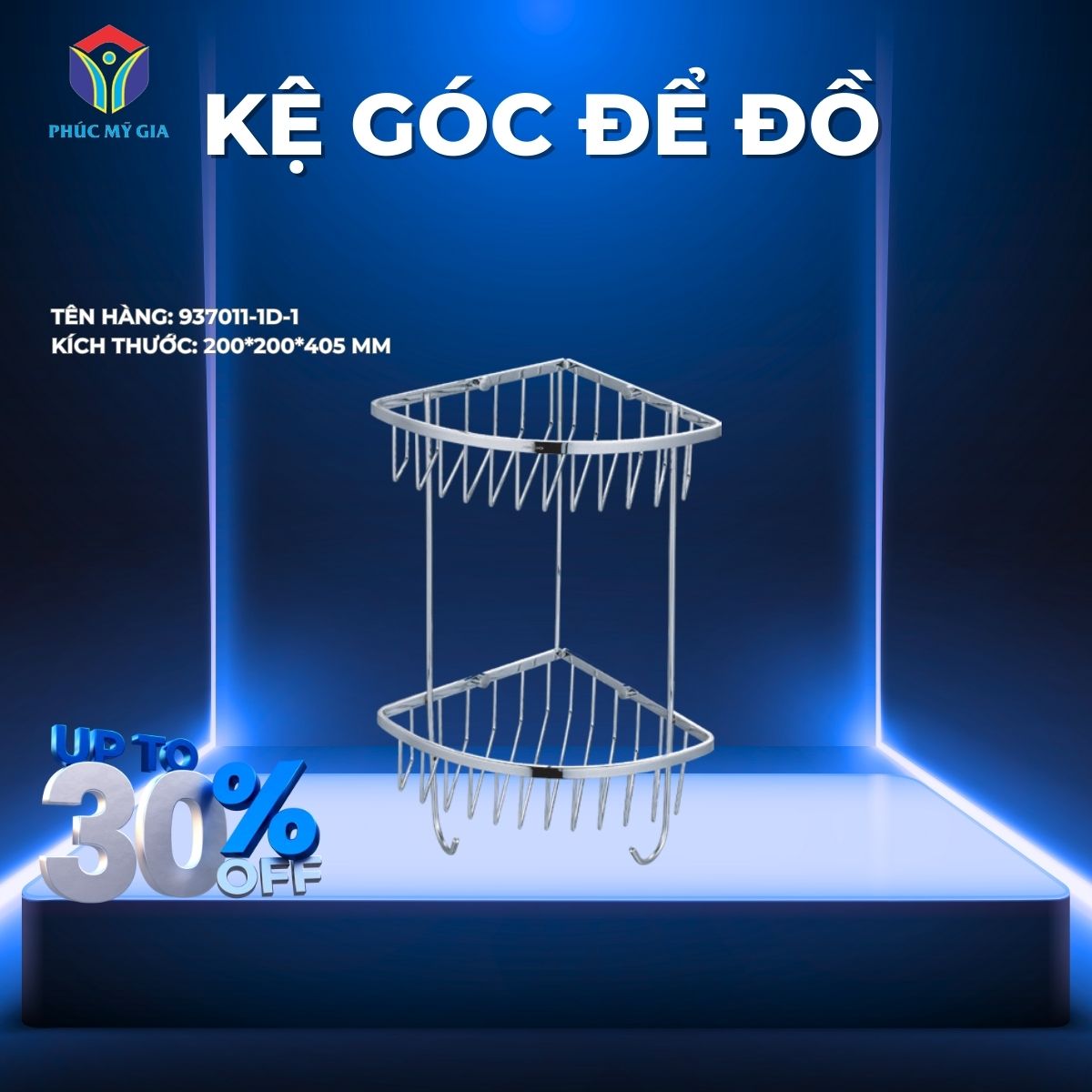 KỆ GÓC ĐỂ ĐỒ JOMOO  937011-1D-1