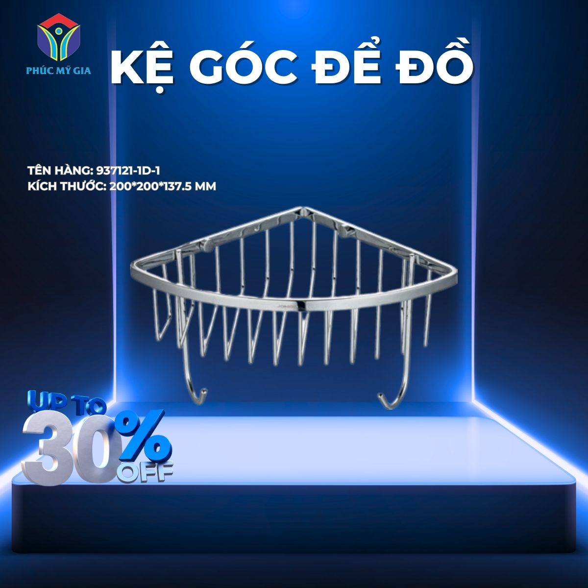 KỆ GÓC ĐỂ ĐỒ JOMOO 937121-1D-1