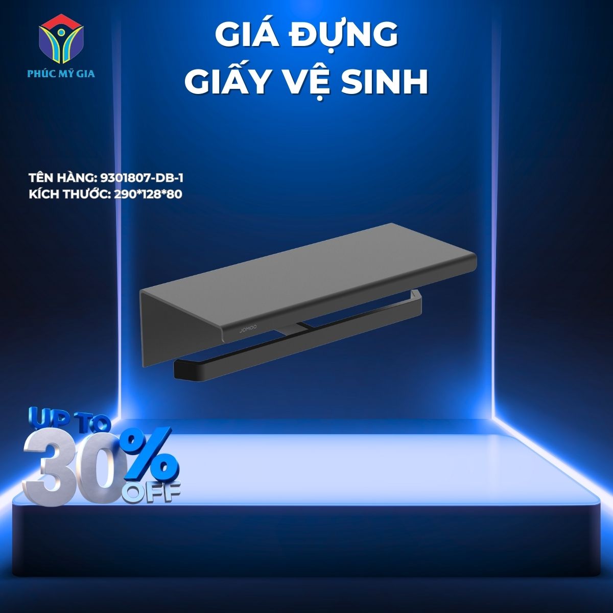 GIÁ ĐỰNG GIẤY VỆ SINH JOMOO 9301807-DB-1
