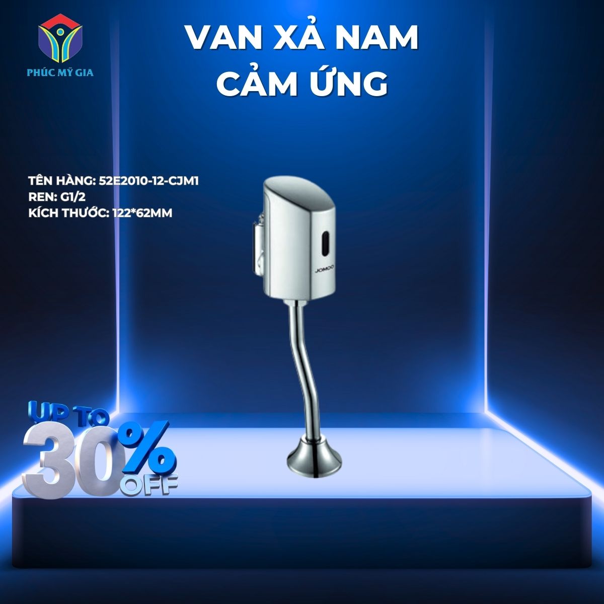 VAN XẢ CẢM ỨNG JOMOO 52E2010-12-CJM1