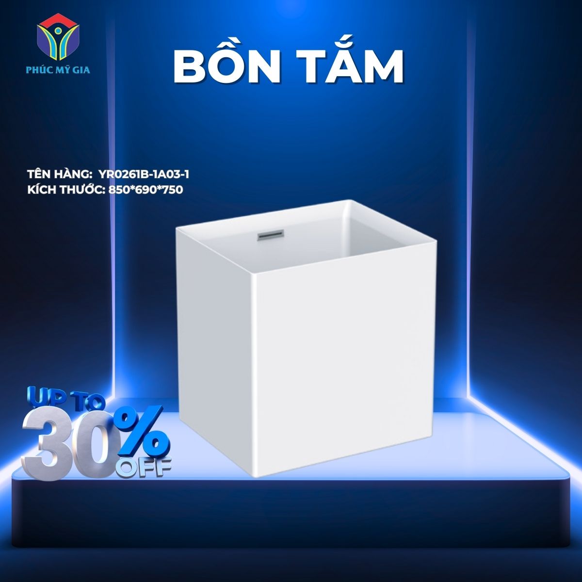 BỒN TẮM JOMOO YR0261B-1A03-1