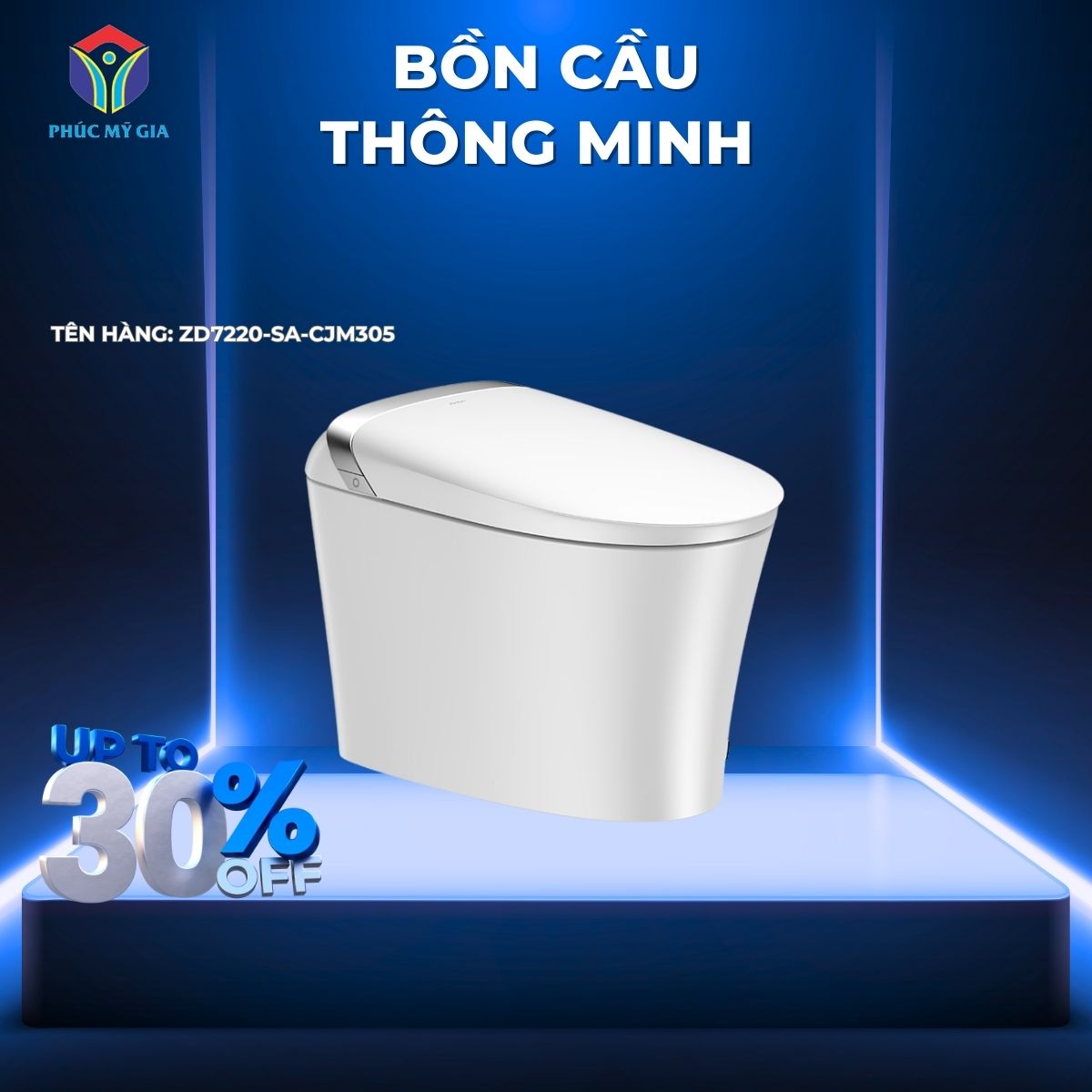 BỒN CẦU THÔNG MINH - ZD7220-SA-CJM305