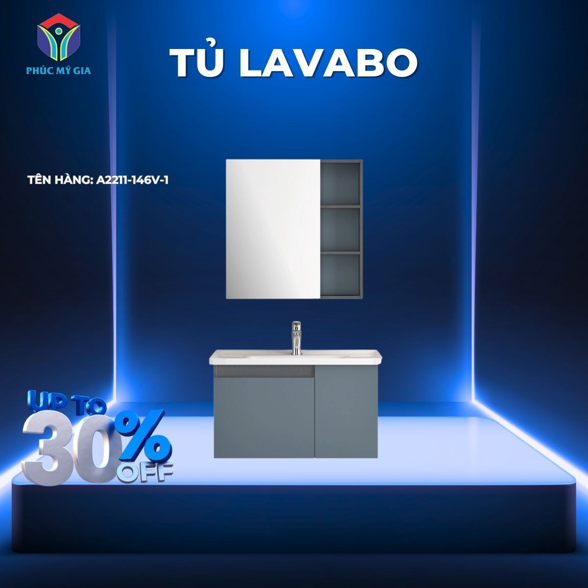 TỦ LAVABO JOMOO - A2211-146V-1