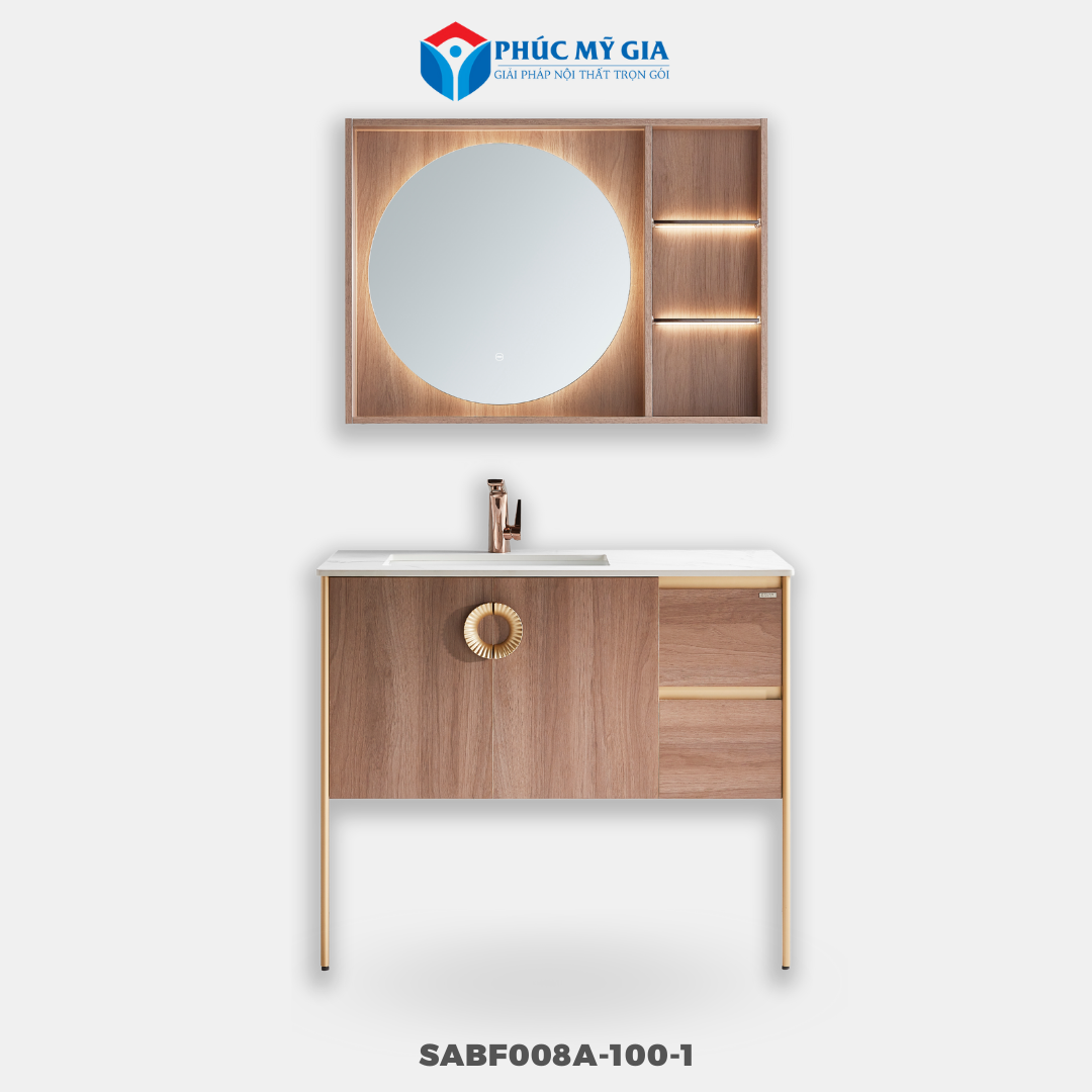 TỦ PHÒNG TẮM HIỆN ĐẠI SABF008A-100-1