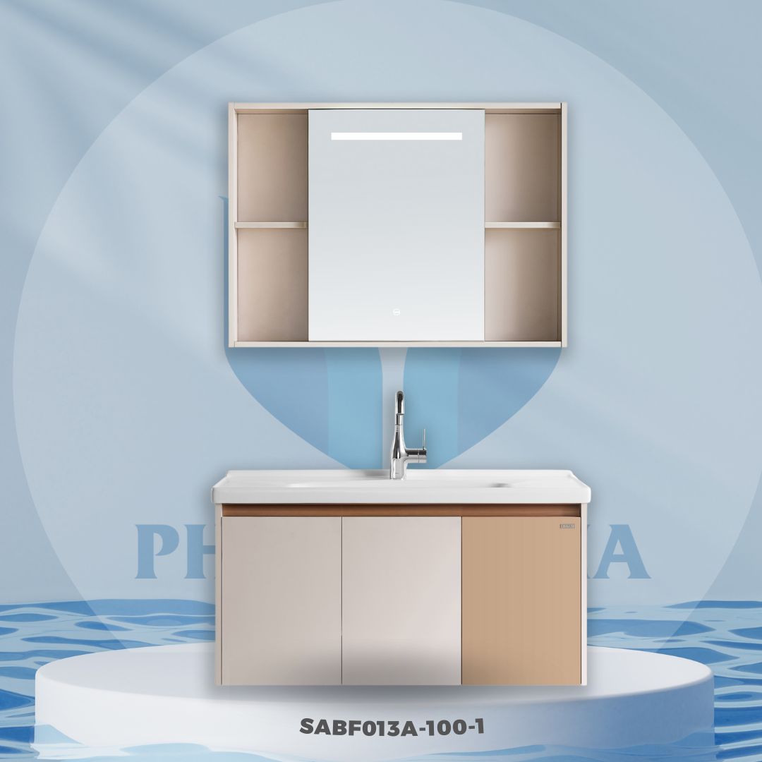 TỦ PHÒNG TẮM HIỆN ĐẠI SABF013A-100-1