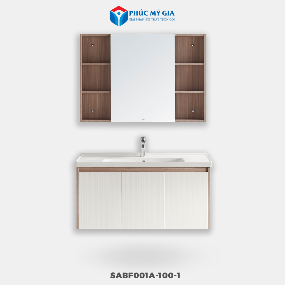 TỦ PHÒNG TẮM HIỆN ĐẠI SABF001A-100-1