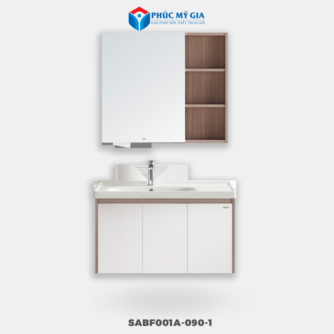TỦ PHÒNG TẮM HIỆN ĐẠI SABF001A-090-1