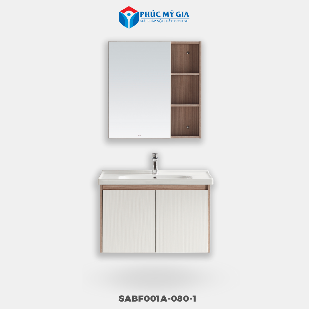 TỦ PHÒNG TẮM HIỆN ĐẠI SABF001A-080-1
