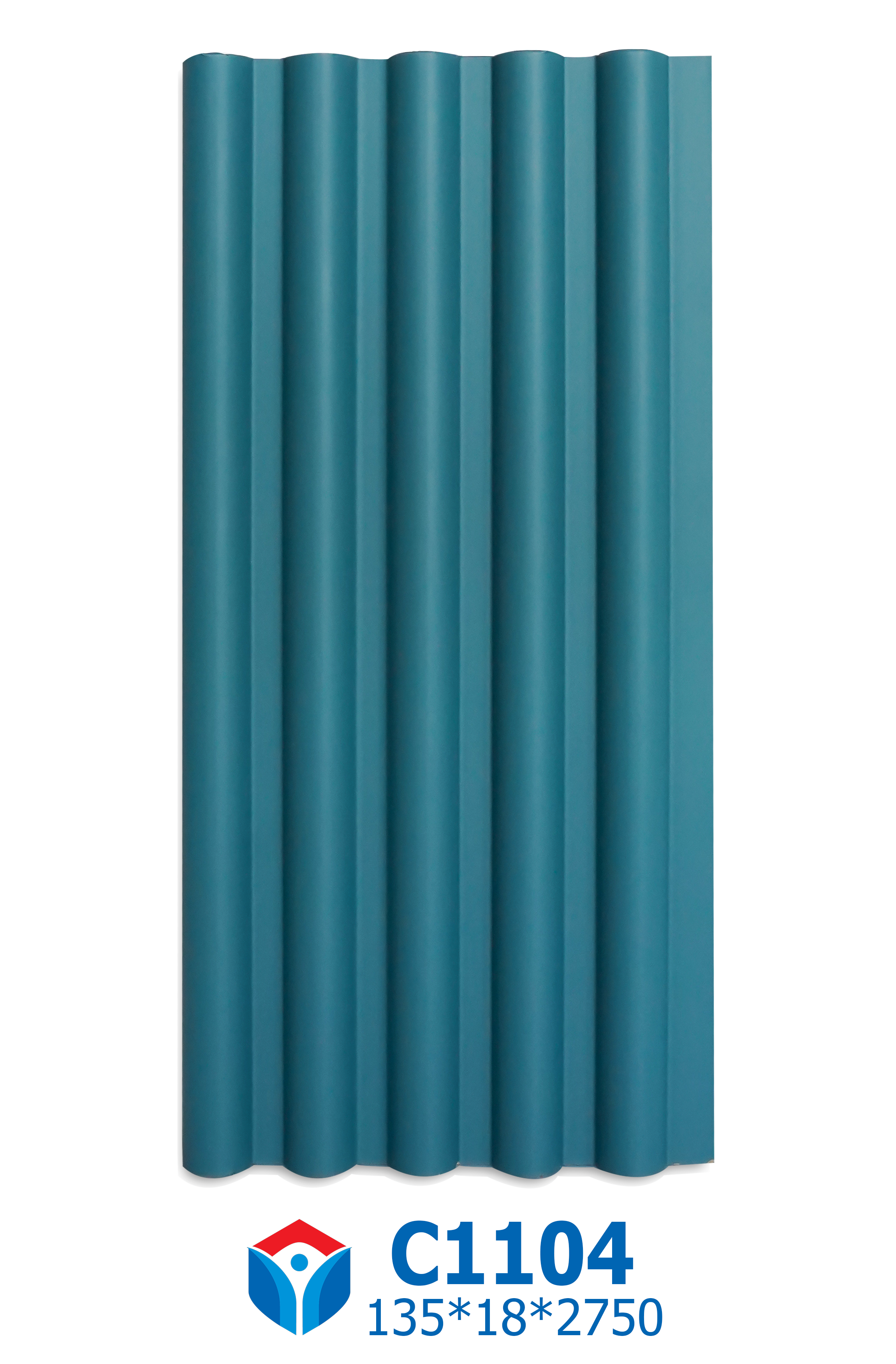 TẤM ỐP LAM SÓNG TRÒN C1104