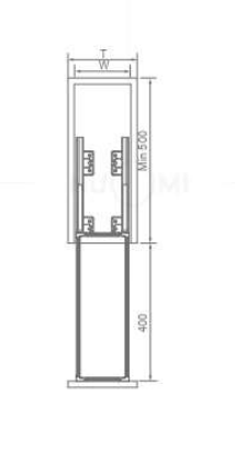 KỆ GIA VỊ 2 TẦNG TỦ 200
