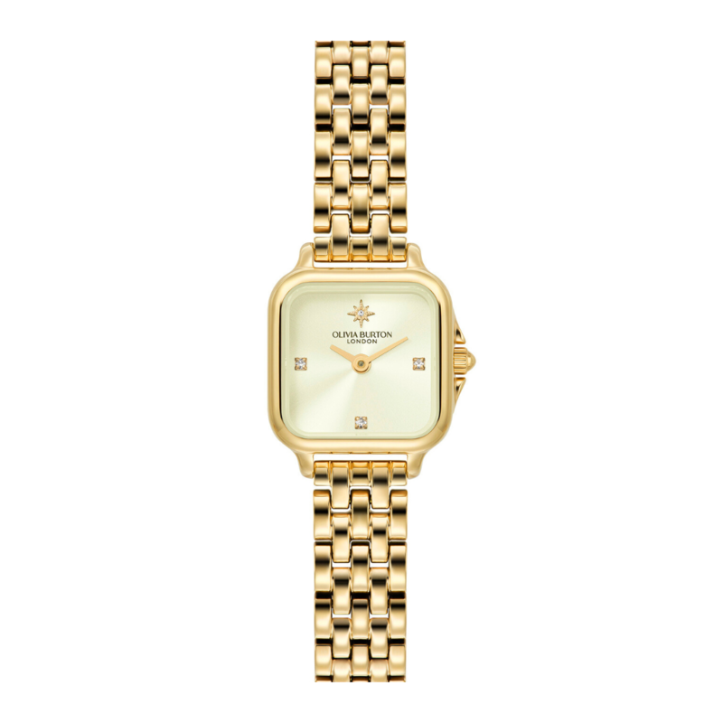 20mm Mini Grosvenor Ivory & Gold Bracelet Watch