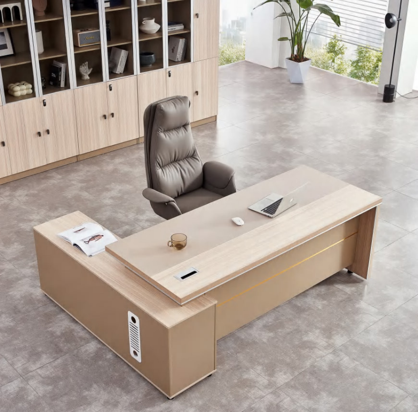 Bàn làm việc giám đốc gỗ bạch đàn Bàn làm việc giám đốc gỗ bạch đàn