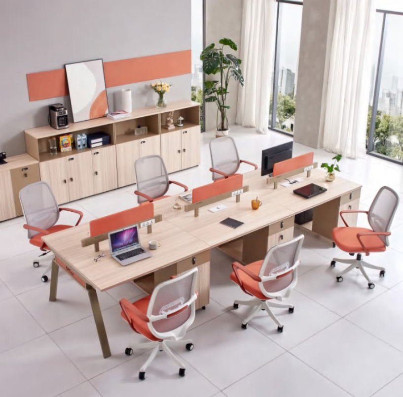 Bàn làm việc màu kaki