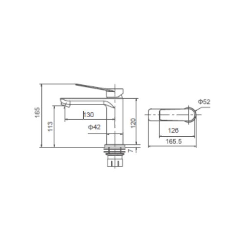 VÒI LAVABO NÓNG LẠNH SSWW FD11990GA