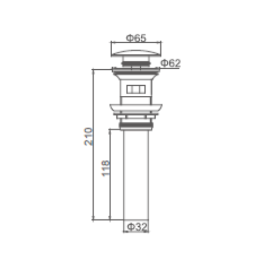 BỘ XẢ LAVABO SSWW FF0214RG