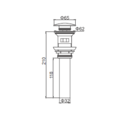 BỘ XẢ LAVABO SSWW FF0214GA